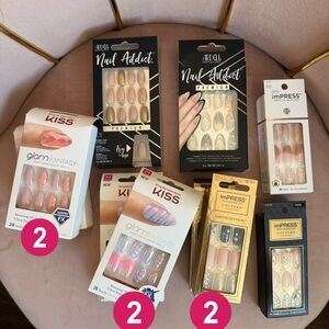 Vintage & Limited Edition Designer Nail Assortment: 10-Pack/ 240-300 Nails [S/M]